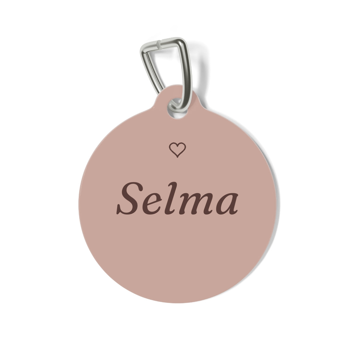 Namnbricka i Dimrosa med namnet Selma
