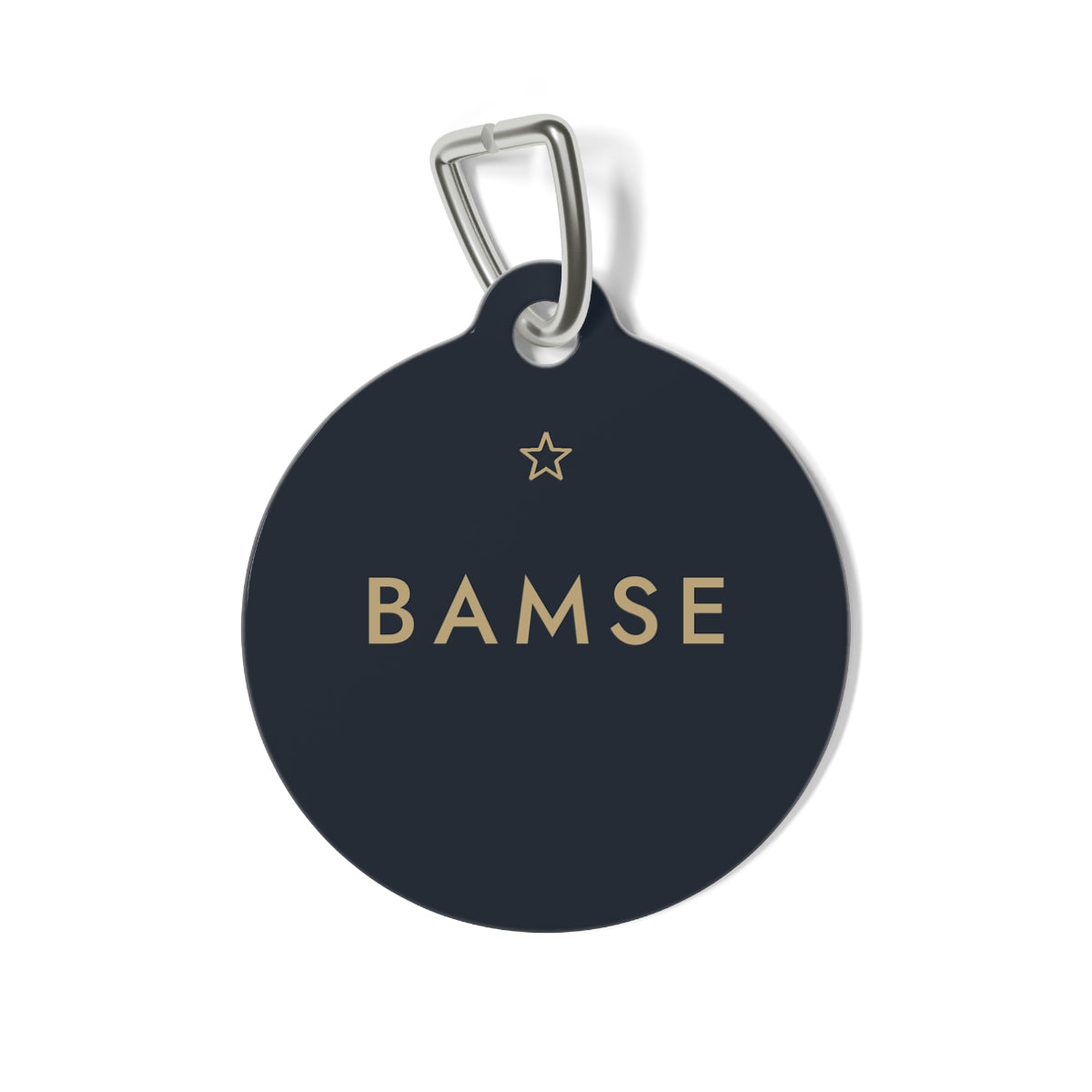 Namnbricka i Natt med namnet Bamse